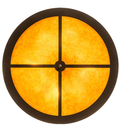 Mountain Pine 8 Light 36" Wide Semi-Flush Drum Ceiling Fixture
