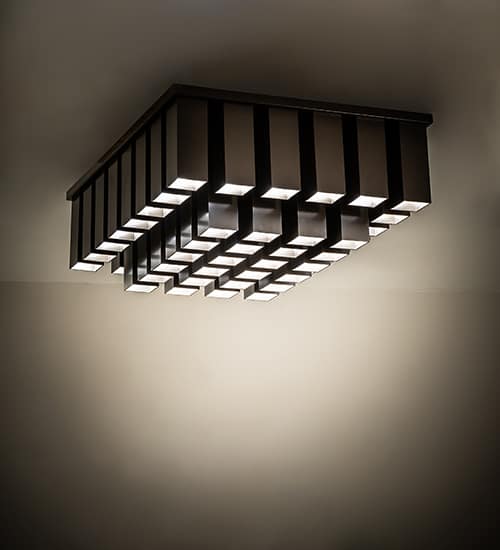 Cityscape Vista 48 Light 35" Wide Flush Mount Ceiling Fixture