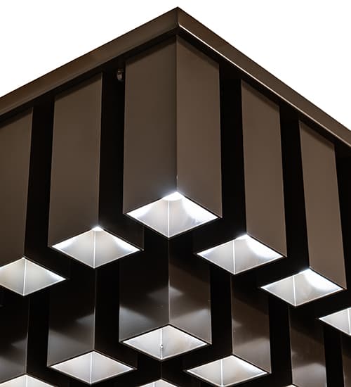Cityscape Vista 48 Light 35" Wide Flush Mount Ceiling Fixture