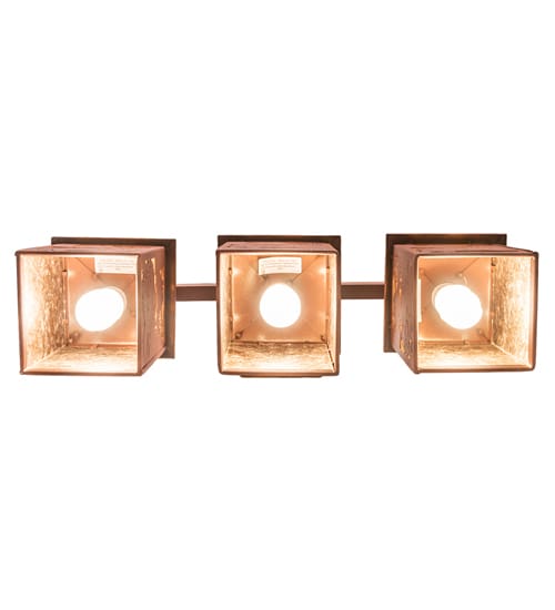 3 Light 13" Tall Wall Sconce