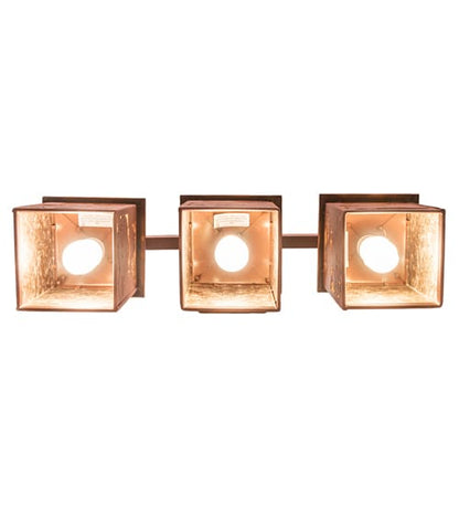 3 Light 13" Tall Wall Sconce