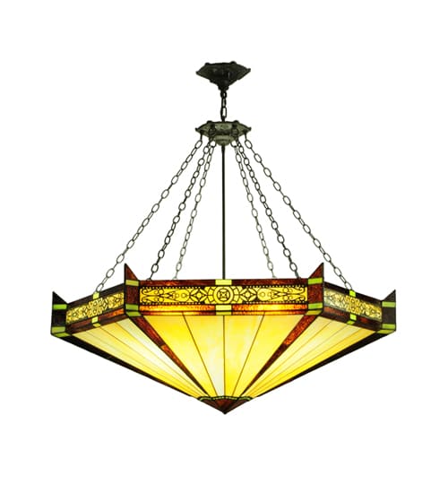 4 Light 49" Wide Pendant