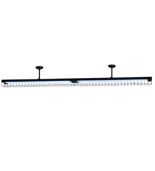 Aufgabe 2 Light 98" Wide Semi-Flush Linear Ceiling Fixture
