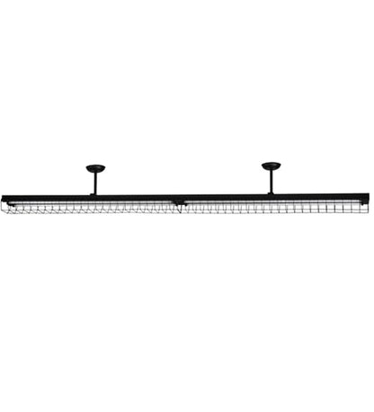Aufgabe 2 Light 98" Wide Semi-Flush Linear Ceiling Fixture