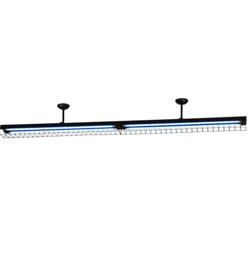 Aufgabe 2 Light 98" Wide Semi-Flush Linear Ceiling Fixture
