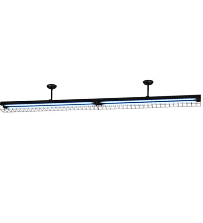 Aufgabe 2 Light 98" Wide Semi-Flush Linear Ceiling Fixture