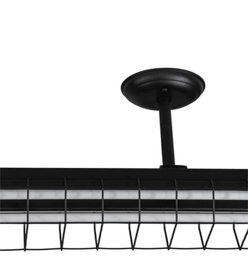 Aufgabe 2 Light 98" Wide Semi-Flush Linear Ceiling Fixture