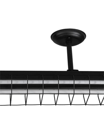 Aufgabe 2 Light 98" Wide Semi-Flush Linear Ceiling Fixture