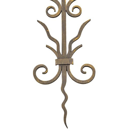 3 Light 36" Tall Wall Sconce