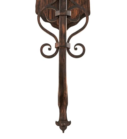 3 Light 29" Tall Wall Sconce