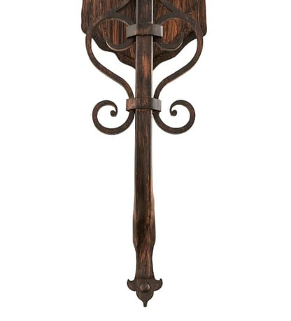 3 Light 29" Tall Wall Sconce