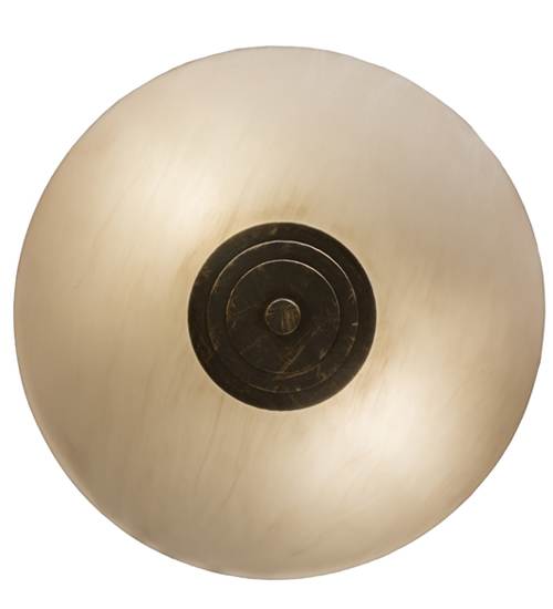 Thurston 2 Light 15" Wide Semi-Flush Bowl Ceiling Fixture - French Bronzed Finish - Medium Bulb Base
