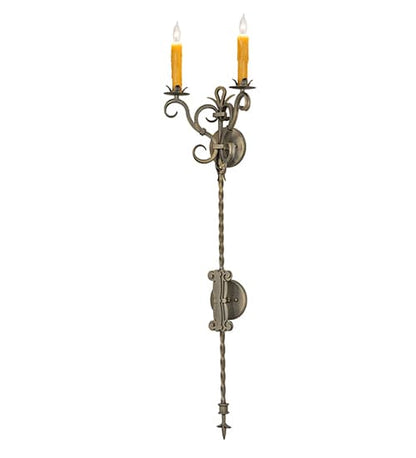 2 Light 48" Tall Wall Sconce