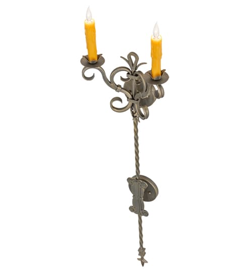 2 Light 48" Tall Wall Sconce