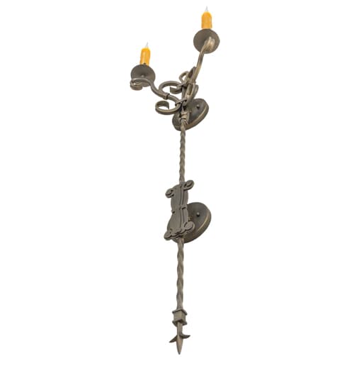 2 Light 48" Tall Wall Sconce