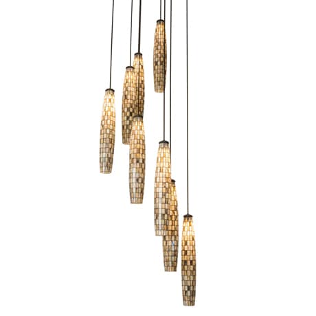 8 Light 48" Wide Multi Light Pendant