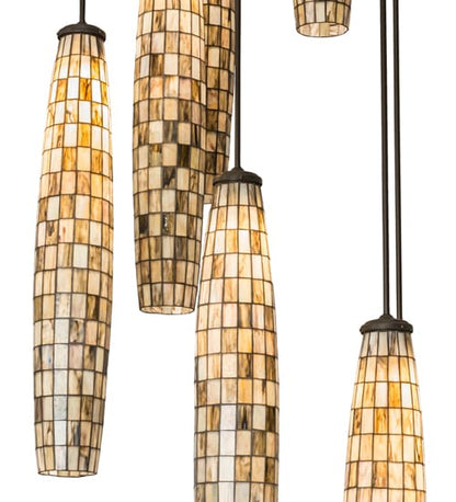 8 Light 48" Wide Multi Light Pendant