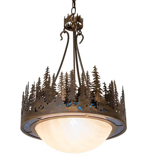 4 Light 26" Wide Pendant