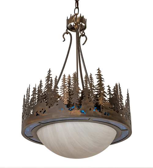 4 Light 26" Wide Pendant