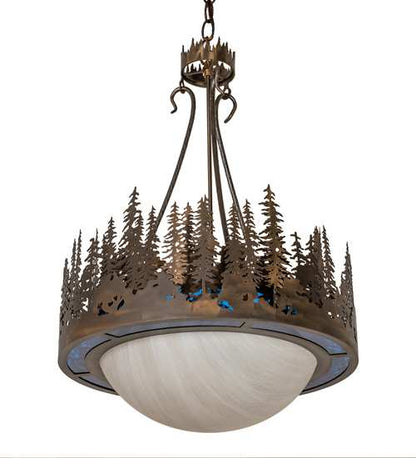 4 Light 26" Wide Pendant