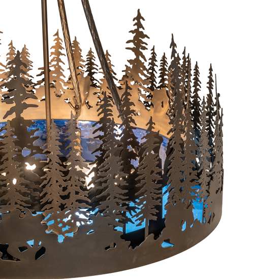 4 Light 26" Wide Pendant
