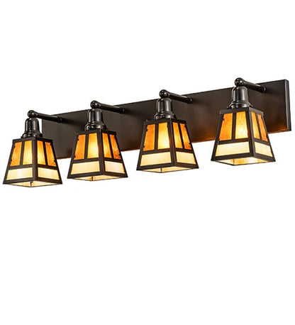4 Light 10" Tall Wall Sconce