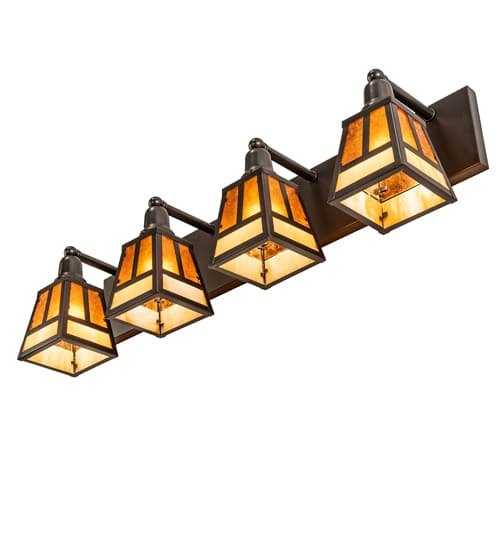 4 Light 10" Tall Wall Sconce
