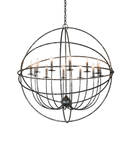 Enerjisi 12 Light 42" Wide Taper Candle Style Chandelier