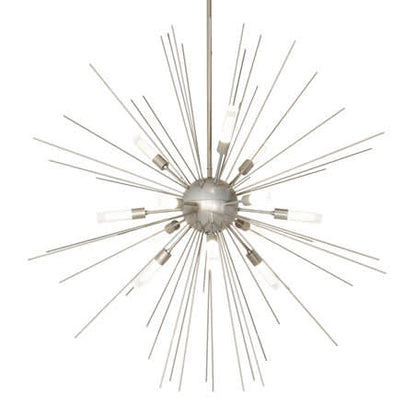 12 Light 48" Wide Abstract Pendant