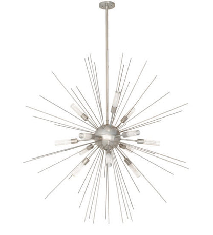 12 Light 48" Wide Abstract Pendant