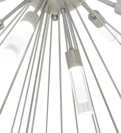 12 Light 48" Wide Abstract Pendant