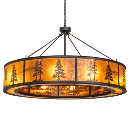8 Light 62" Wide Pendant
