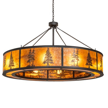 8 Light 62" Wide Pendant