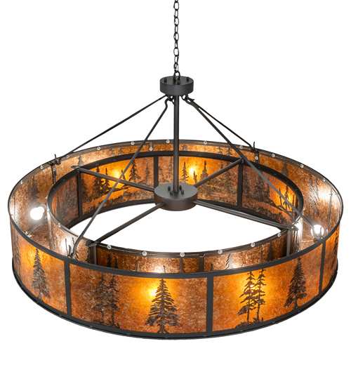 8 Light 62" Wide Pendant