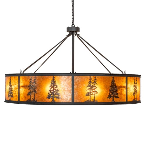 8 Light 62" Wide Pendant