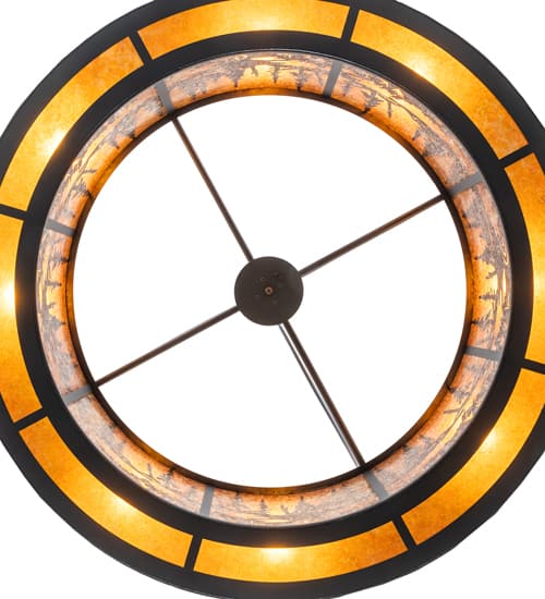 8 Light 62" Wide Pendant