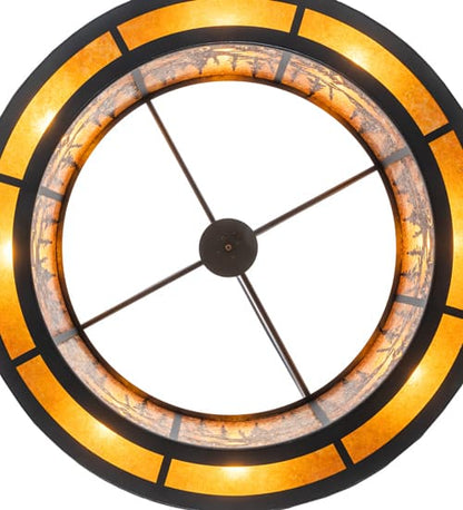 8 Light 62" Wide Pendant