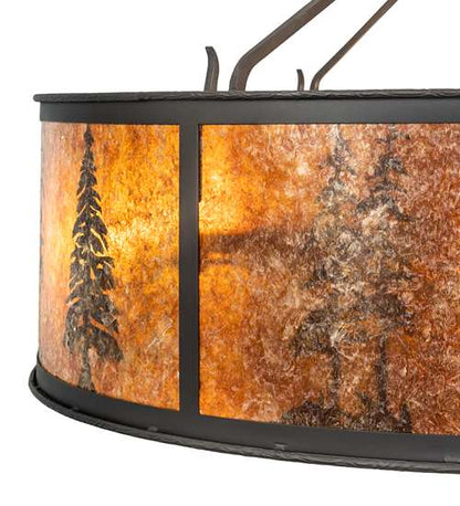 8 Light 62" Wide Pendant