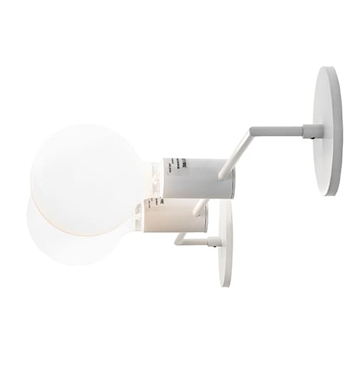 2 Light 5" Tall Wall Sconce