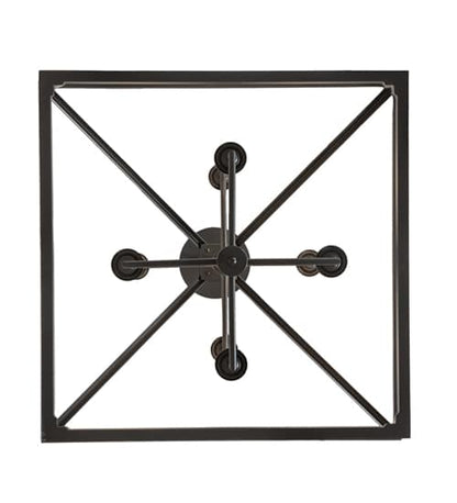 8 Light 51" Wide Taper Candle Pendant