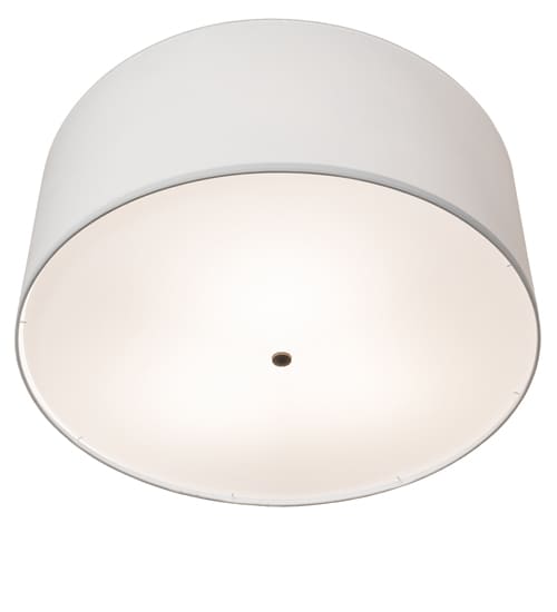 Cilindro 3 Light 36" Wide Semi-Flush Drum Ceiling Fixture - Oil Rubbed Bronze Finish