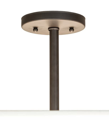 Cilindro 3 Light 36" Wide Semi-Flush Drum Ceiling Fixture - Oil Rubbed Bronze Finish