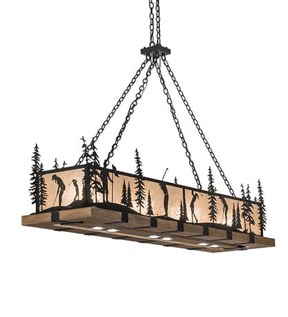 4 Light 72" Wide Linear Pendant