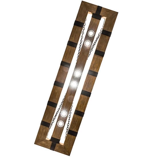 4 Light 72" Wide Linear Pendant