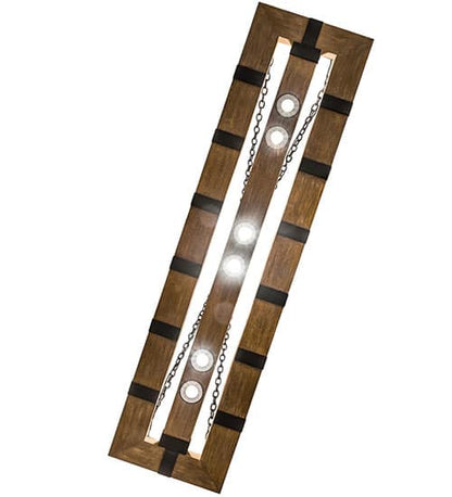 4 Light 72" Wide Linear Pendant