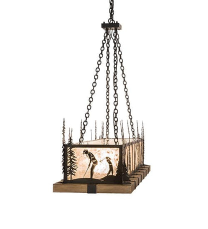 4 Light 72" Wide Linear Pendant