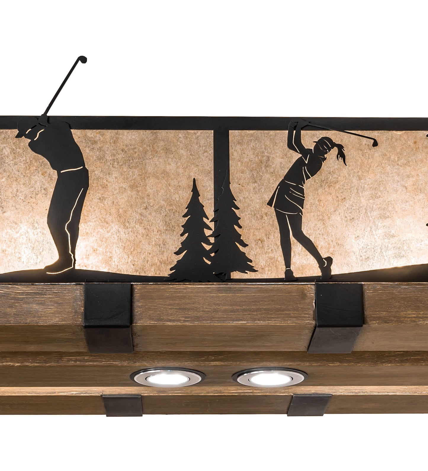 4 Light 72" Wide Linear Pendant