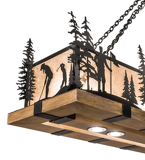 4 Light 72" Wide Linear Pendant