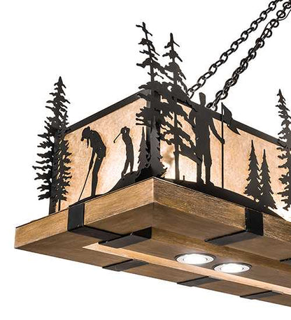 4 Light 72" Wide Linear Pendant