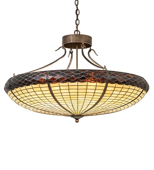 6 Light 36" Wide Pendant